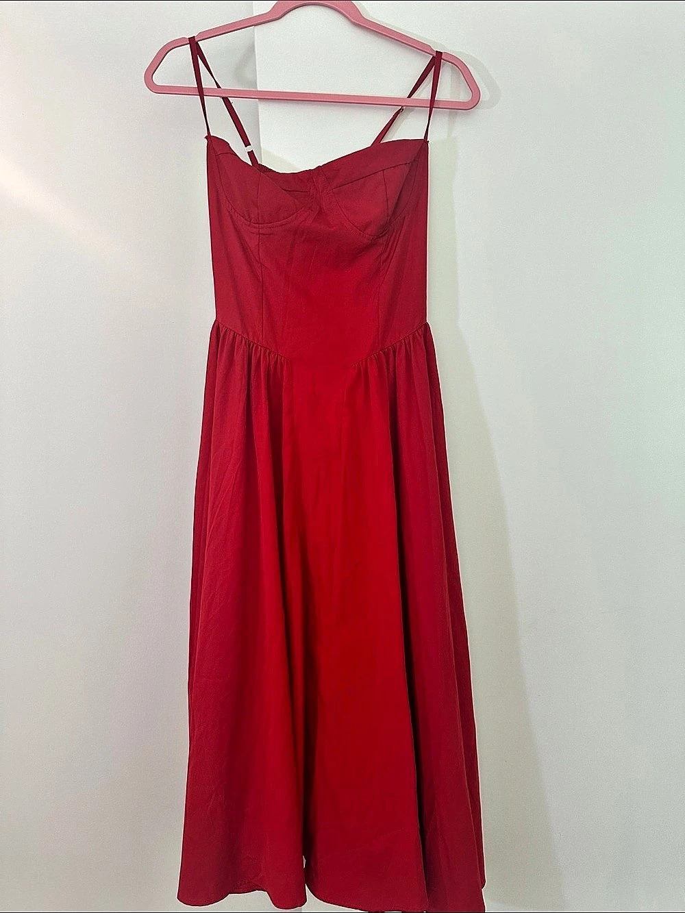 Red Maxi Dress Like New